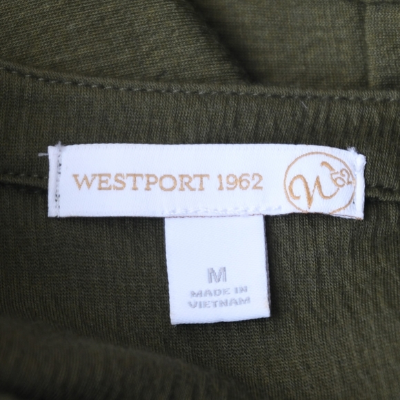 Westport 1962 Green V-Neck Tunic - Picture 4 of 4